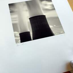 Art and collection photography Denis Olivier, Nuclear Power Plant, Etude 6, Golfech, France. August 2006. Ref-1032 - Denis Olivier Photography, original fine-art photograph print in limited edition and signed