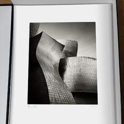 Art and collection photography Denis Olivier, Guggenheim Museum, Etude 2, Bilbao, Spain. February 2022. Ref-11635 - Denis Olivier Art Photography, original photographic print in limited edition and signed, framed under cardboard mat