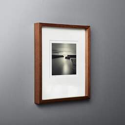 Art and collection photography Denis Olivier, Harbour Broch, Scotland, Scotland. April 2006. Ref-965 - Denis Olivier Photography, original fine-art photograph in limited edition and signed in dark wood frame
