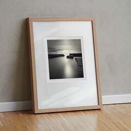 Art and collection photography Denis Olivier, Harbour Broch, Scotland, Scotland. April 2006. Ref-965 - Denis Olivier Art Photography, original fine-art photograph in limited edition and signed in light wood frame