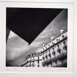 Art and collection photography Denis Olivier, Haussmann Buildings, Auber Street, Paris, France. August 2021. Ref-11480 - Denis Olivier Photography, original photographic print in limited edition and signed, framed under cardboard mat
