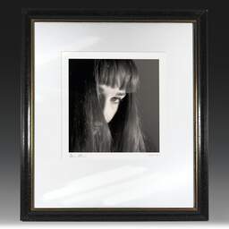 Art and collection photography Denis Olivier, Hidden Eye, Poitiers, France. April 1991. Ref-824 - Denis Olivier Photography, original fine-art photograph in limited edition and signed in black and gold wood frame