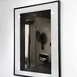 Art and collection photography Denis Olivier, Hotel Bathroom, Paris, France. September 2020. Ref-1390 - Denis Olivier Art Photography, Exhibition of a large original photographic art print in limited edition and signed