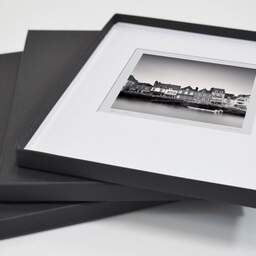Art and collection photography Denis Olivier, Houses On The Dock, Le Croisic, France. April 2022. Ref-11557 - Denis Olivier Photography, original fine-art photograph in limited edition and signed in a folding and archival conservation box