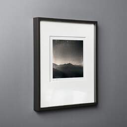 Art and collection photography Denis Olivier, I Need To Forget, Pyrénées, France. August 1990. Ref-921 - Denis Olivier Photography, black wood frame on gray background