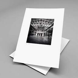 Art and collection photography Denis Olivier, International Rail Station, Canfranc, Spain. February 2022. Ref-11525 - Denis Olivier Photography, original fine-art photograph print in limited edition and signed