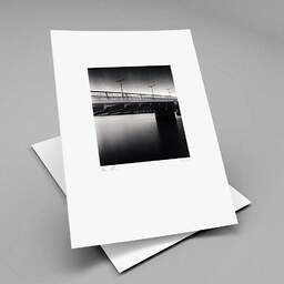 Art and collection photography Denis Olivier, Jacques Chaban-Delmas Bridge, Etude 1, Bordeaux, France. August 2020. Ref-1415 - Denis Olivier Photography, original fine-art photograph print in limited edition and signed
