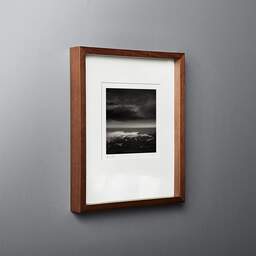 Art and collection photography Denis Olivier, Late Sea Side, St-Georges-de-Didonne, France. November 2005. Ref-895 - Denis Olivier Photography, original fine-art photograph in limited edition and signed in dark wood frame