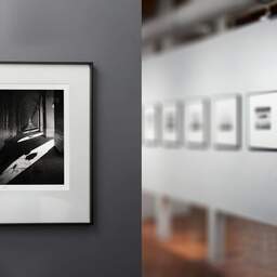 Art and collection photography Denis Olivier, Lateral Gallery, The Grand Theatre Of Bordeaux, France. August 2020. Ref-1358 - Denis Olivier Photography, gallery exhibition with black frame