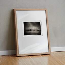 Art and collection photography Denis Olivier, Le Signal, Soulac-sur-Mer, France. February 2015. Ref-1332 - Denis Olivier Photography, original fine-art photograph in limited edition and signed in light wood frame
