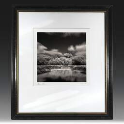 Art and collection photography Denis Olivier, Little Pond, Coperit, France. August 2005. Ref-740 - Denis Olivier Art Photography, original fine-art photograph in limited edition and signed in black and gold wood frame