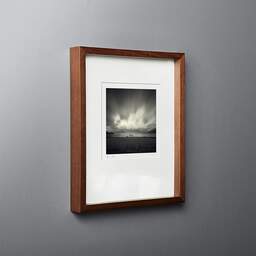 Art and collection photography Denis Olivier, Loch Linnhe, Etude 1, Glencoe, Scotland. April 2006. Ref-954 - Denis Olivier Photography, original fine-art photograph in limited edition and signed in dark wood frame