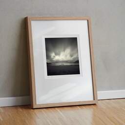 Art and collection photography Denis Olivier, Loch Linnhe, Etude 1, Glencoe, Scotland. April 2006. Ref-954 - Denis Olivier Photography, original fine-art photograph in limited edition and signed in light wood frame
