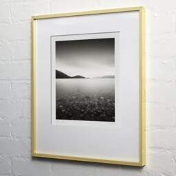 Art and collection photography Denis Olivier, Loch Linnhe, Onich, Fort William, Scotland. August 2022. Ref-11653 - Denis Olivier Photography, light wood frame on white wall