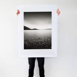 Art and collection photography Denis Olivier, Loch Linnhe, Onich, Fort William, Scotland. August 2022. Ref-11653 - Denis Olivier Photography, Large original photographic art print in limited edition and signed tenu par un homme