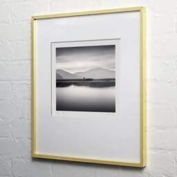 Art and collection photography Denis Olivier, Lonely Tree, Eilean Thioram, Highlands, Scotland. August 2022. Ref-11596 - Denis Olivier Art Photography, light wood frame on white wall