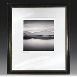 Art and collection photography Denis Olivier, Lonely Tree, Eilean Thioram, Highlands, Scotland. August 2022. Ref-11596 - Denis Olivier Photography, original fine-art photograph in limited edition and signed in black and gold wood frame