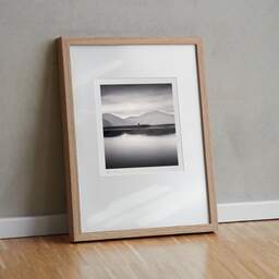 Art and collection photography Denis Olivier, Lonely Tree, Eilean Thioram, Highlands, Scotland. August 2022. Ref-11596 - Denis Olivier Art Photography, original fine-art photograph in limited edition and signed in light wood frame