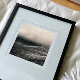 Art and collection photography Denis Olivier, Lost Somewhere, Pyrénées, France. August 1990. Ref-920 - Denis Olivier Art Photography, reception and unpacking of an original fine-art photograph in limited edition and signed in a black wooden frame