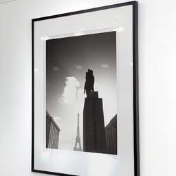 Art and collection photography Denis Olivier, Marshal Foch Statue, Trocadéro Place, Paris, France. February 2022. Ref-11687 - Denis Olivier Art Photography, Exhibition of a large original photographic art print in limited edition and signed
