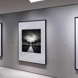 Art and collection photography Denis Olivier, Moment In Time, Highway Lay-By, Belgium. October 2008. Ref-1251 - Denis Olivier Art Photography, Exhibition of a large original photographic art print in limited edition and signed
