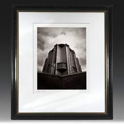 Art and collection photography Denis Olivier, Notre-Dame Church, Etude 1, Royan, France. August 2021. Ref-11605 - Denis Olivier Photography, original fine-art photograph in limited edition and signed in black and gold wood frame