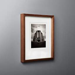 Art and collection photography Denis Olivier, Notre-Dame Church, Etude 1, Royan, France. August 2021. Ref-11605 - Denis Olivier Photography, original fine-art photograph in limited edition and signed in dark wood frame