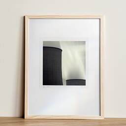 Art and collection photography Denis Olivier, Nuclear Power Plant, Etude 4, Golfech, France. August 2006. Ref-1033 - Denis Olivier Art Photography, Original photographic art print in limited edition and signed framed in an 12