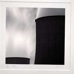 Art and collection photography Denis Olivier, Nuclear Power Plant, Etude 7, Golfech, France. August 2006. Ref-11541 - Denis Olivier Photography, original photographic print in limited edition and signed, framed under cardboard mat
