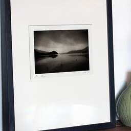 Art and collection photography Denis Olivier, Okataina Lake, Rotorua, New Zealand. July 2018. Ref-1396 - Denis Olivier Art Photography, gallery exhibition with black frame