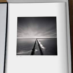 Art and collection photography Denis Olivier, Old Poles Path, Den Oever, Netherlands. April 2015. Ref-11433 - Denis Olivier Photography, original photographic print in limited edition and signed, framed under cardboard mat