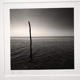 Art and collection photography Denis Olivier, One Pole, Port Cassy Beach, France. September 2005. Ref-771 - Denis Olivier Photography, original photographic print in limited edition and signed, framed under cardboard mat
