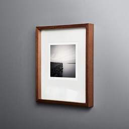 Art and collection photography Denis Olivier, Oostvaardersdijk, Etude 2, Lelystad, Flevoland, Netherlands. April 2015. Ref-11564 - Denis Olivier Art Photography, original fine-art photograph in limited edition and signed in dark wood frame