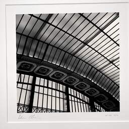 Art and collection photography Denis Olivier, Orsay Museum Glass Roof I, Paris, France. February 2005. Ref-561 - Denis Olivier Photography, original photographic print in limited edition and signed, framed under cardboard mat