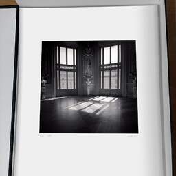 Art and collection photography Denis Olivier, Palace Ballroom Windows, Opera-Garnier, Paris, France. August 2021. Ref-11478 - Denis Olivier Photography, original photographic print in limited edition and signed, framed under cardboard mat