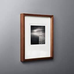 Art and collection photography Denis Olivier, Paved Ramp, Etude 1, Lake Maggiore, Italy. August 2014. Ref-1302 - Denis Olivier Photography, original fine-art photograph in limited edition and signed in dark wood frame