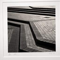 Art and collection photography Denis Olivier, Pavement Structure, Port-Lauragais, May 10, 2003, France. May 2003. Ref-737 - Denis Olivier Photography, original photographic print in limited edition and signed, framed under cardboard mat