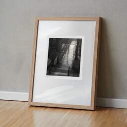 Art and collection photography Denis Olivier, Père Lachaise Cemetary, Paris, France. December 2003. Ref-485 - Denis Olivier Photography, original fine-art photograph in limited edition and signed in light wood frame