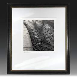 Art and collection photography Denis Olivier, Père Lachaise Cemetary, Paris, France. December 2003. Ref-487 - Denis Olivier Photography, original fine-art photograph in limited edition and signed in black and gold wood frame