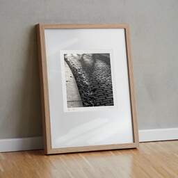 Art and collection photography Denis Olivier, Père Lachaise Cemetary, Paris, France. December 2003. Ref-487 - Denis Olivier Art Photography, original fine-art photograph in limited edition and signed in light wood frame