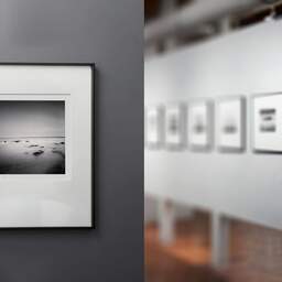 Art and collection photography Denis Olivier, Pier And Beach Rocks, Le Croisic, France. May 2021. Ref-11467 - Denis Olivier Photography, gallery exhibition with black frame