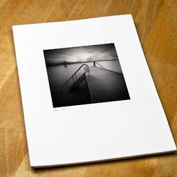 Art and collection photography Denis Olivier, Pier And Diving Tower, Geneva Lake, Switzerland. August 2014. Ref-1293 - Denis Olivier Art Photography, original fine-art photograph print in limited edition and signed