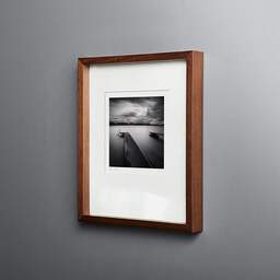 Art and collection photography Denis Olivier, Piers, Etude 1, Lake Geneva, Switzerland. August 2014. Ref-11443 - Denis Olivier Photography, original fine-art photograph in limited edition and signed in dark wood frame