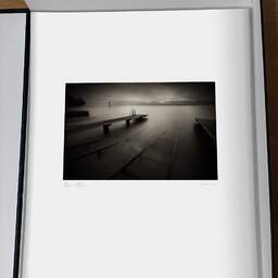 Art and collection photography Denis Olivier, Piers, Lake Geneva, Switzerland. August 2014. Ref-1333 - Denis Olivier Art Photography, original photographic print in limited edition and signed, framed under cardboard mat