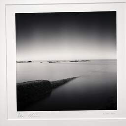 Art and collection photography Denis Olivier, Pipe In The Sea, Lerat, Piriac-sur-Mer, France. August 2020. Ref-1418 - Denis Olivier Art Photography, original photographic print in limited edition and signed, framed under cardboard mat