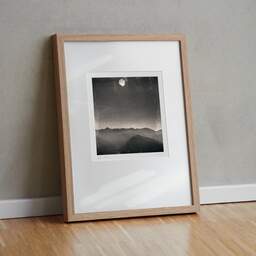 Art and collection photography Denis Olivier, Please Let Me Alone, Pyrénées, France. August 1990. Ref-922 - Denis Olivier Photography, original fine-art photograph in limited edition and signed in light wood frame
