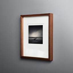 Art and collection photography Denis Olivier, Polder Line, Bierum, The Netherlands, Netherlands. October 2008. Ref-1220 - Denis Olivier Art Photography, original fine-art photograph in limited edition and signed in dark wood frame