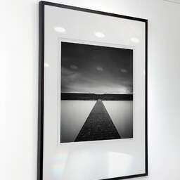 Art and collection photography Denis Olivier, Polder Line, Netherlands, Netherlands. April 2015. Ref-1310 - Denis Olivier Art Photography, Exhibition of a large original photographic art print in limited edition and signed