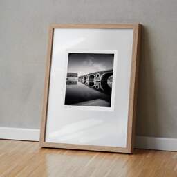 Art and collection photography Denis Olivier, Pont-Neuf Bridge, Etude 1, Toulouse, France. June 2021. Ref-11458 - Denis Olivier Photography, original fine-art photograph in limited edition and signed in light wood frame