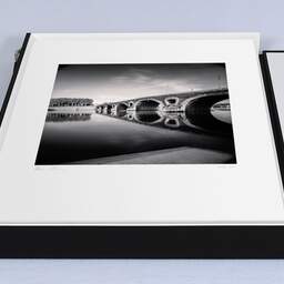 Art and collection photography Denis Olivier, Pont-Neuf Bridge, Etude 1, Toulouse, France. June 2021. Ref-11458 - Denis Olivier Photography, large original 15.7 x 15.7 inches fine-art photograph print in limited edition, Leica M7 film 24x36 camera